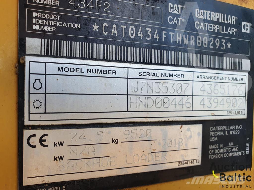CAT 434 F2 Rovokopači