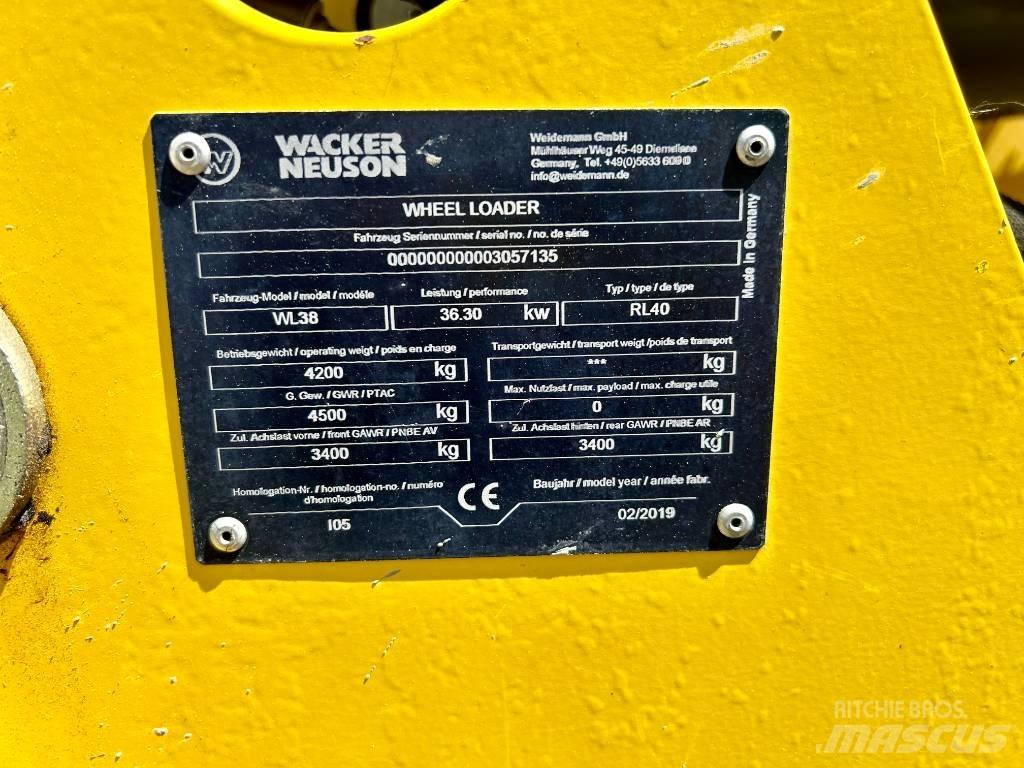 Wacker Neuson WL 38 Utovarivači na točkove