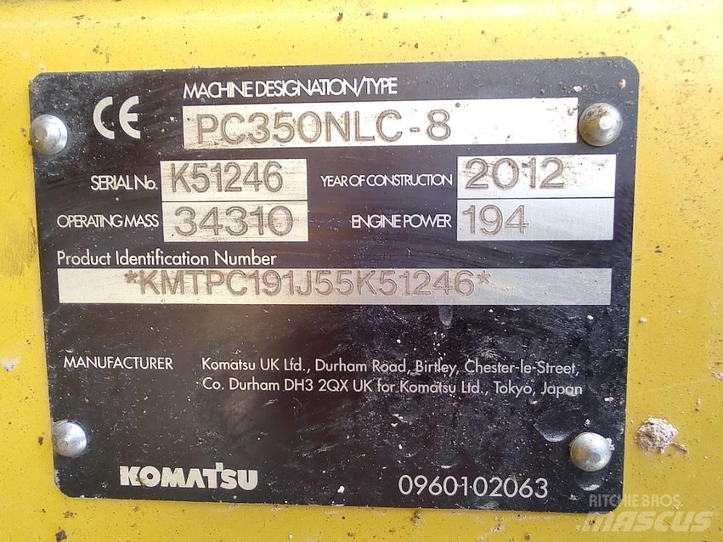 Komatsu PC 350 Bageri guseničari