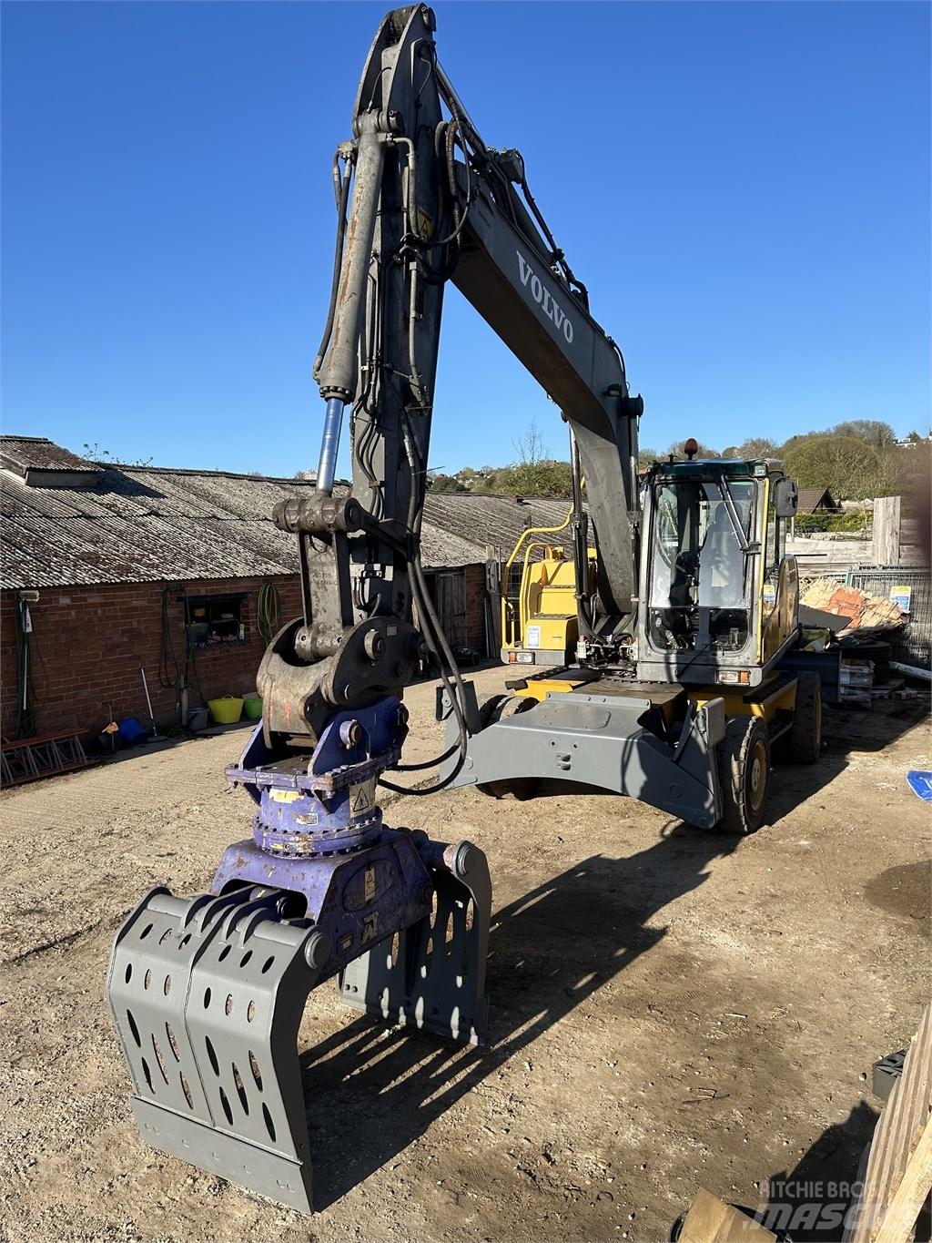  Excavator Volvo Bageri točkaši