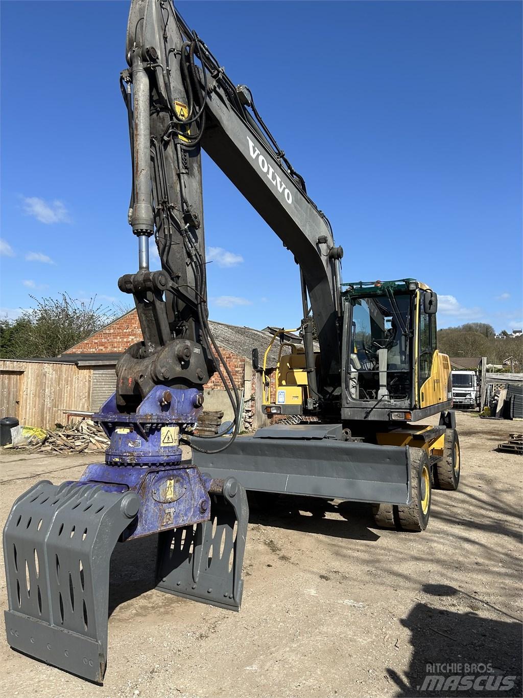  Excavator Volvo Bageri točkaši