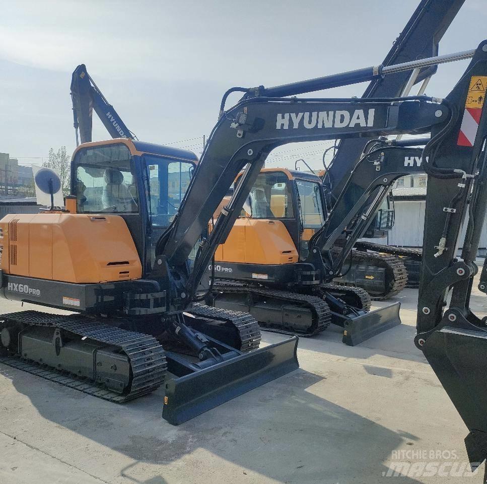 Hyundai HX 60PRO Bageri guseničari