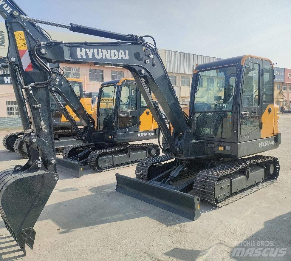 Hyundai HX 60PRO Bageri guseničari