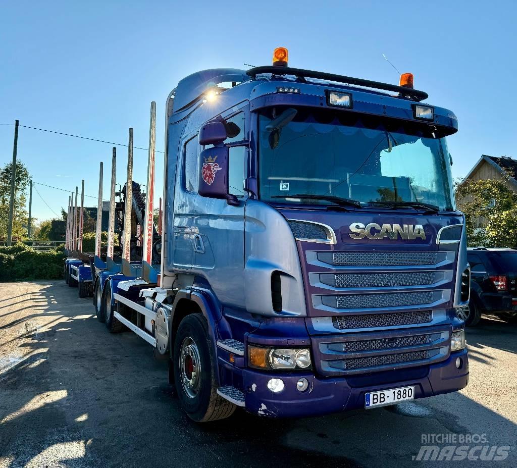 Scania R 500 Kamioni za drva Šticari