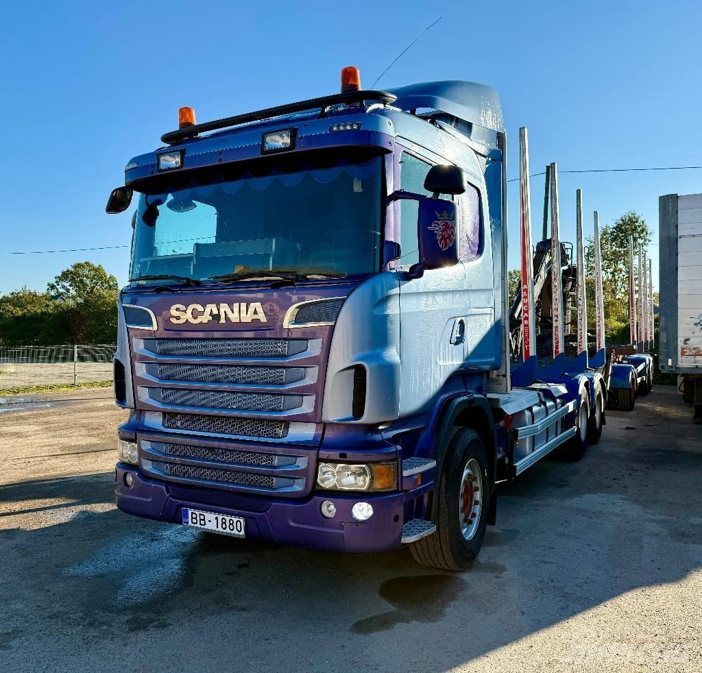 Scania R 500 Kamioni za drva Šticari