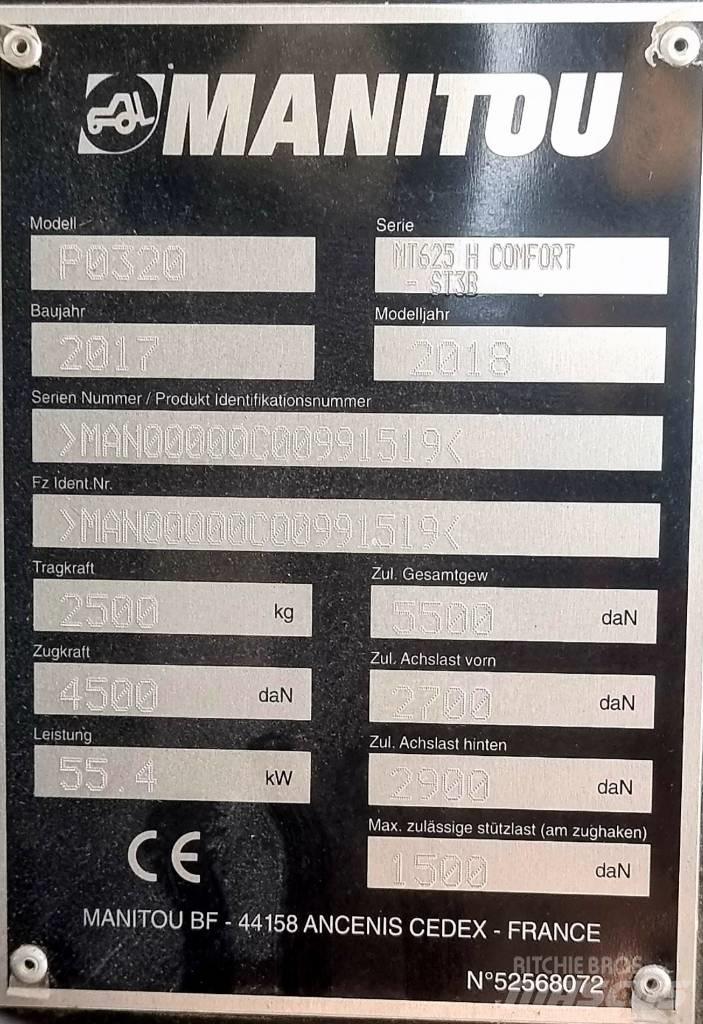 Manitou MT 625 H  (08) Teleskopski viljuškari
