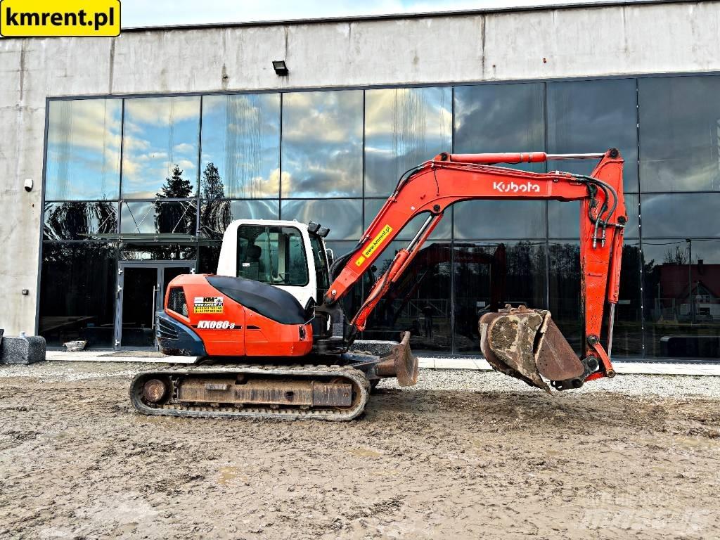 Kubota KX 080-3 Midi bageri 7t – 12t