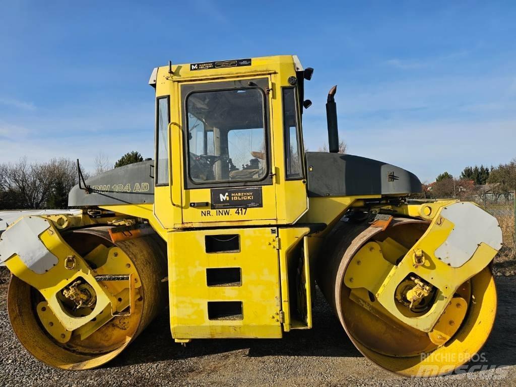 Bomag BW 184 AD Valjci sa duplim bubnjem