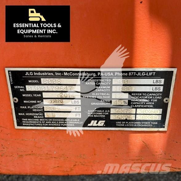 JLG 800S Teleskopske podizne platforme