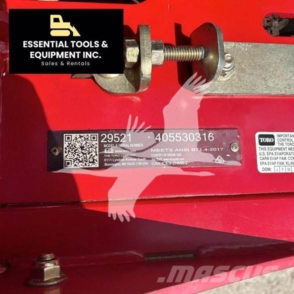Toro 29521 Uredjaji za provetravanje i snimači
