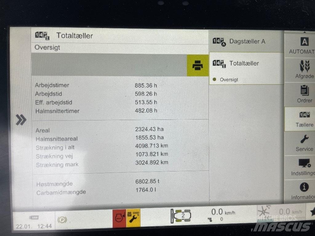 CLAAS Lexion 6900 TT Kombajni