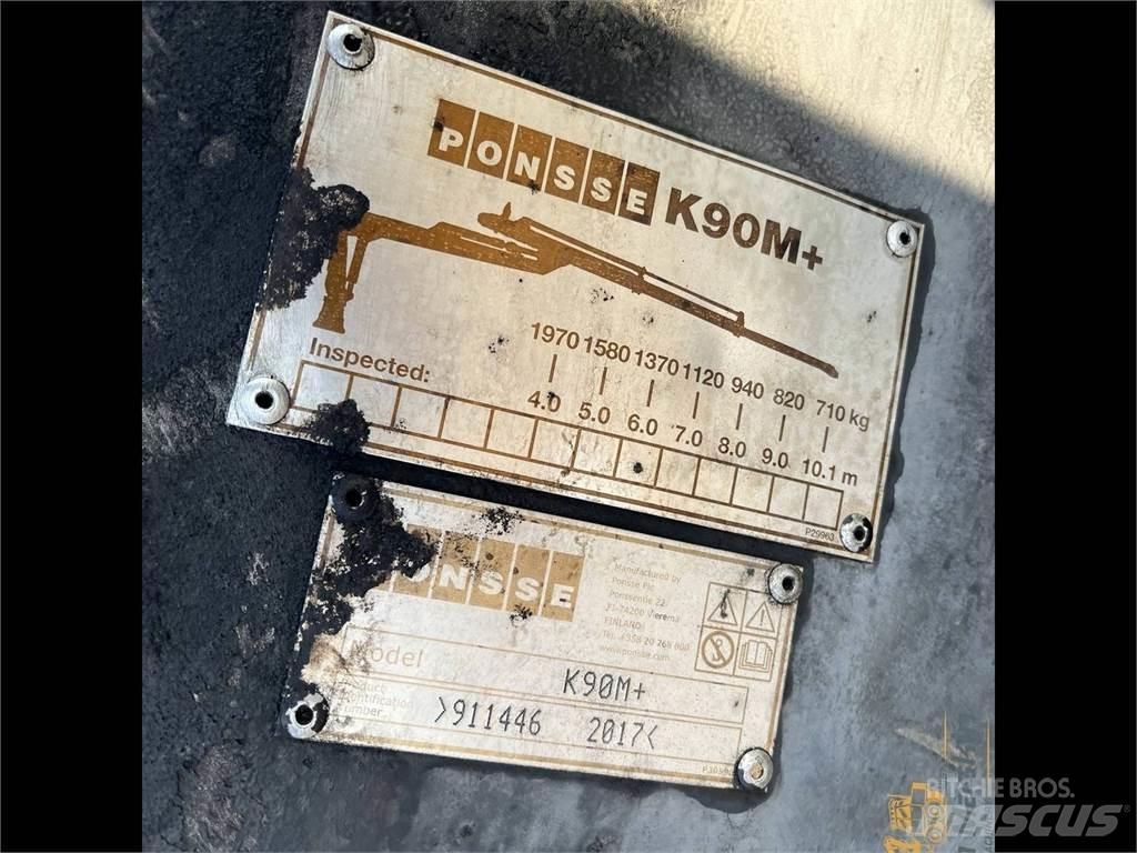 Ponsse K90M+ Kranovi za debla