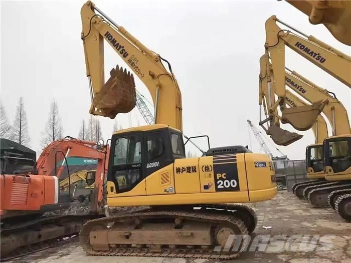 Komatsu PC 200-7 Bageri guseničari