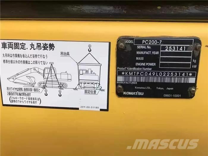 Komatsu PC 200-7 Bageri guseničari