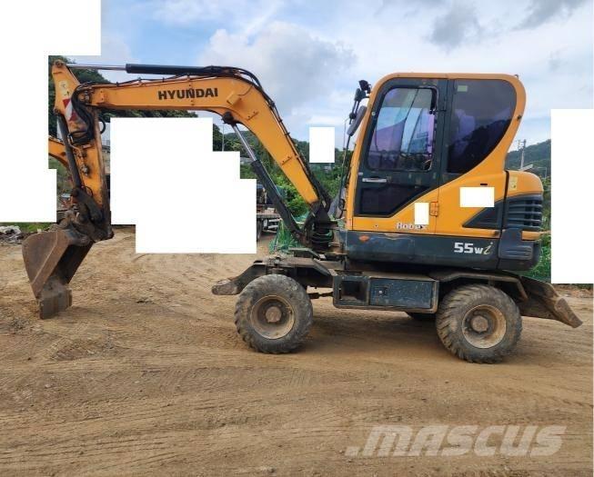 Hyundai Robex 55 W-3 Bageri točkaši