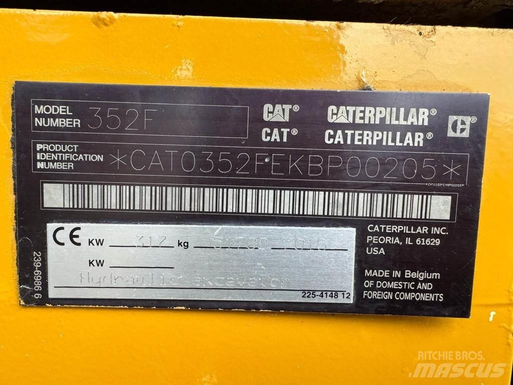CAT 352F Bageri guseničari
