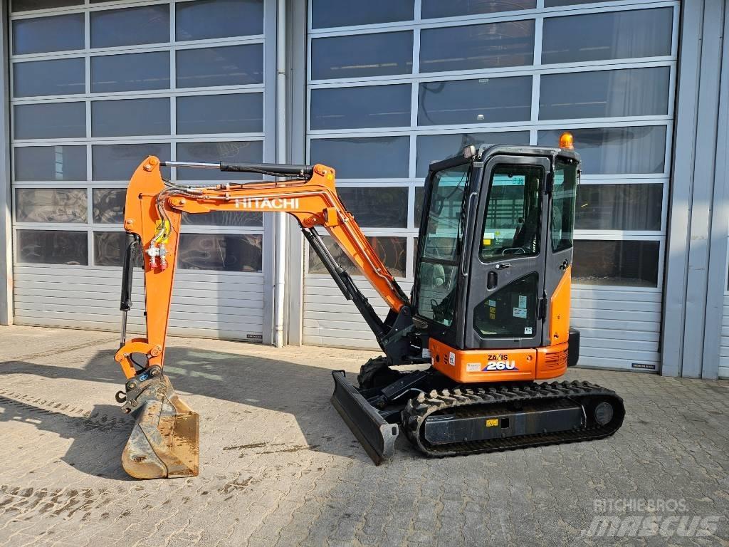 Hitachi ZX26U-6 Mini bageri < 7t