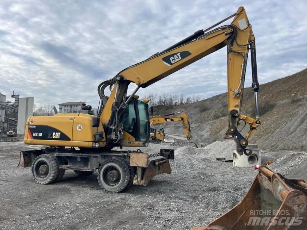 CAT M318D Bageri točkaši