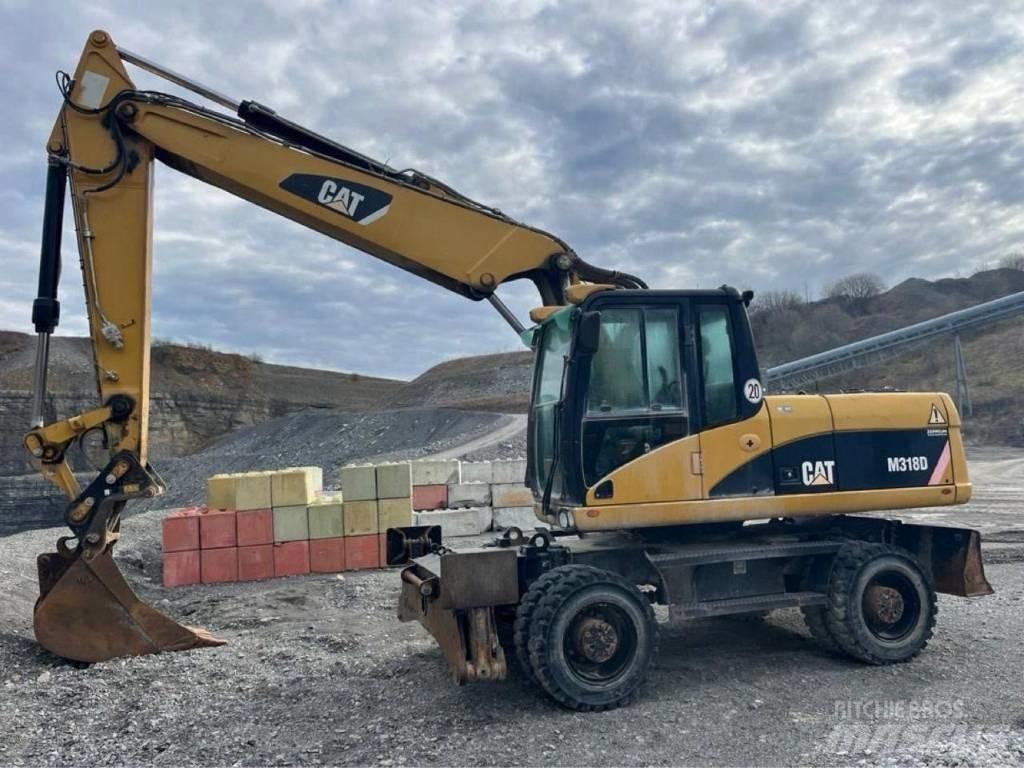 CAT M318D Bageri točkaši