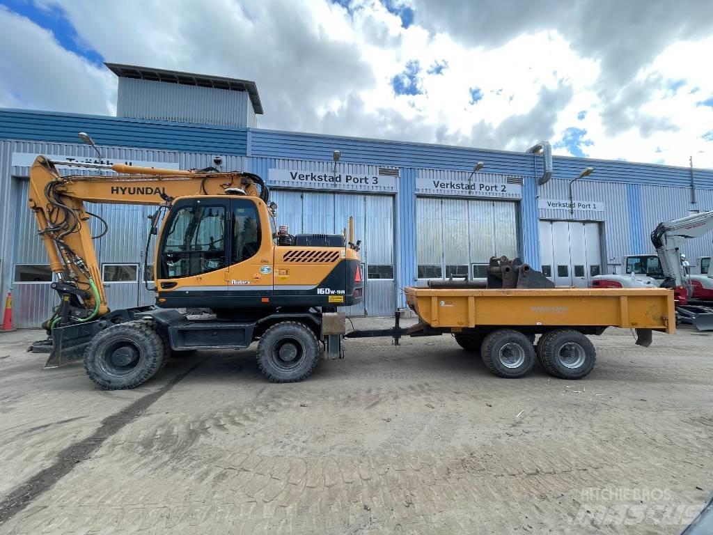Hyundai 160W-9A Bageri točkaši