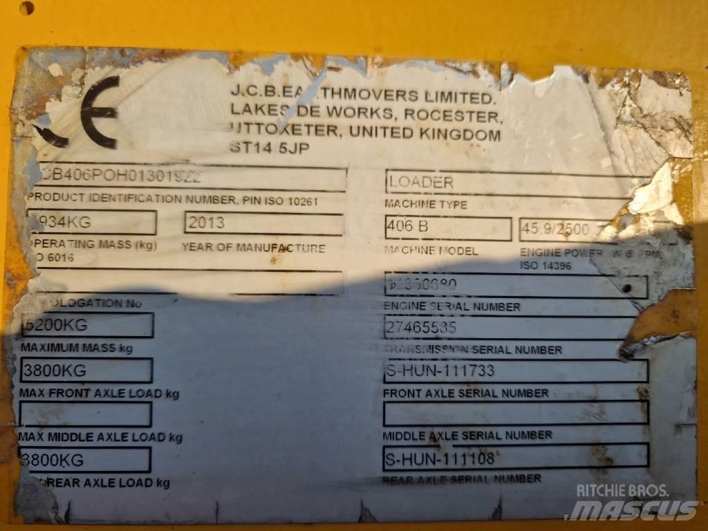JCB 406 B Utovarivači na točkove