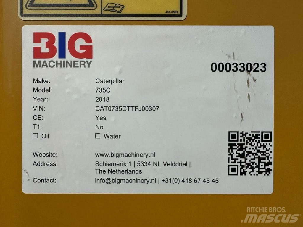 CAT 735C Zglobni damperi