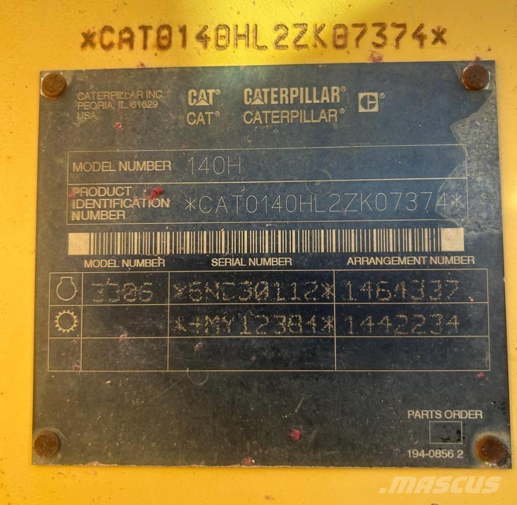 CAT 140 H Grejderi