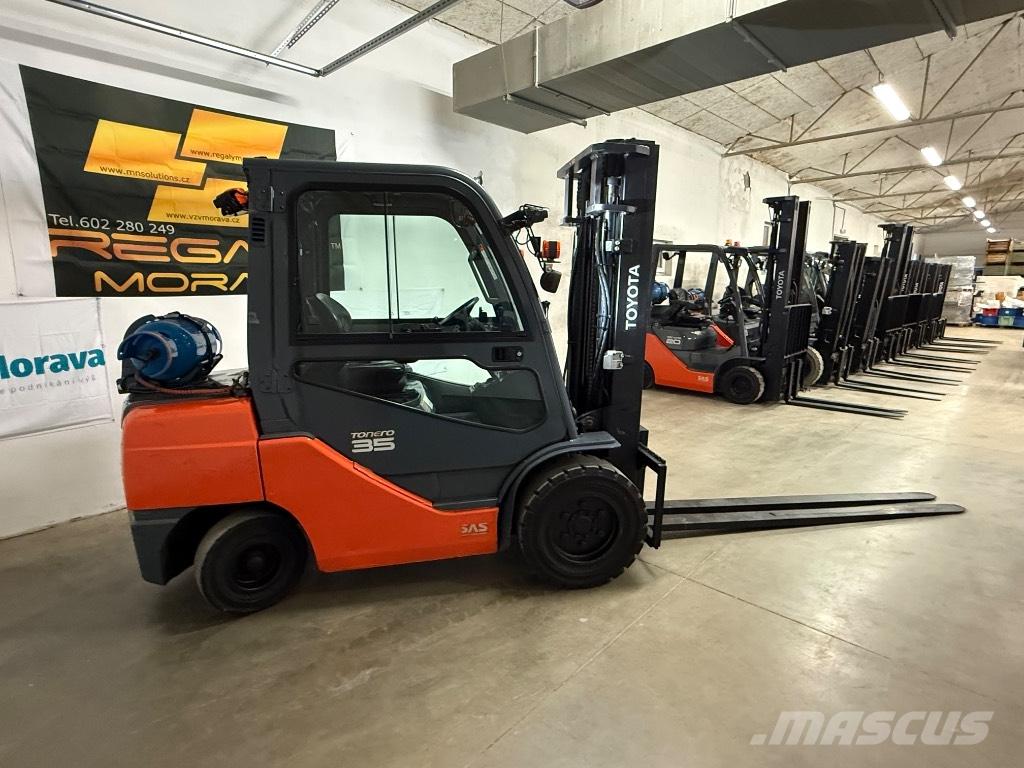 Toyota 02-8 FGJF 35 Plinski viljuškari