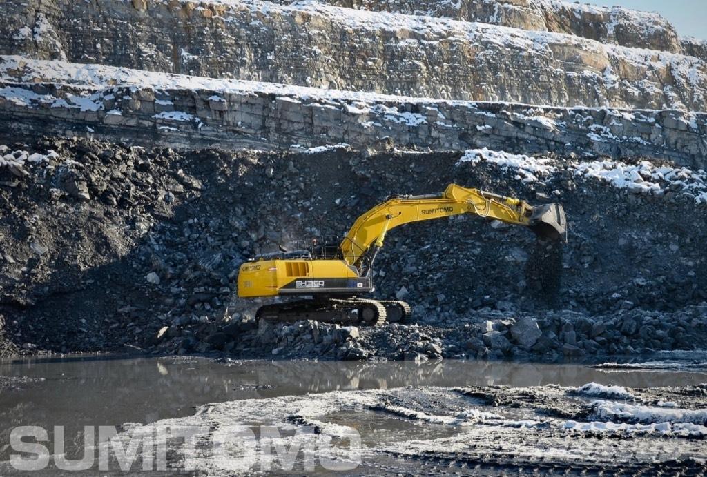 Sumitomo SH360-7 Bageri guseničari