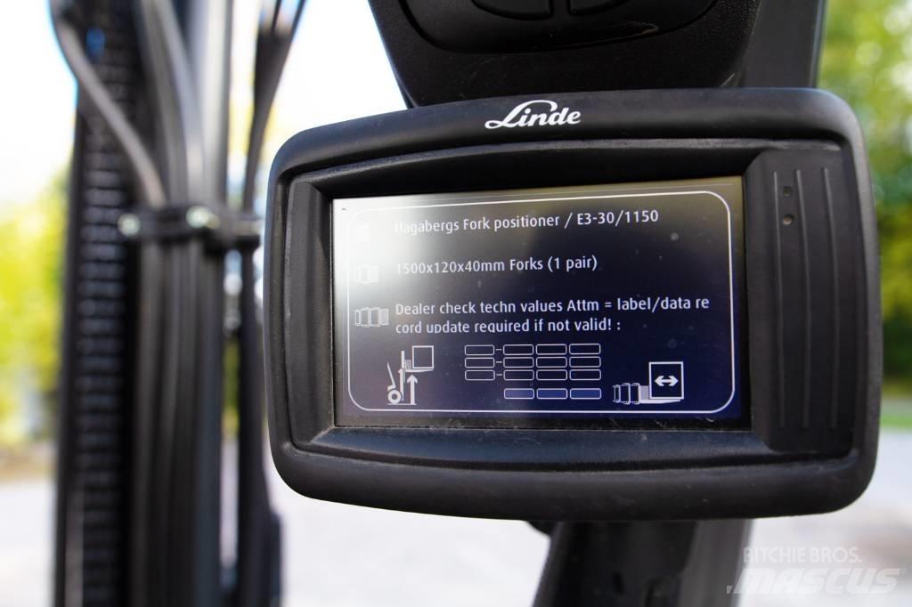 Linde E30-01 Električni viljuškari