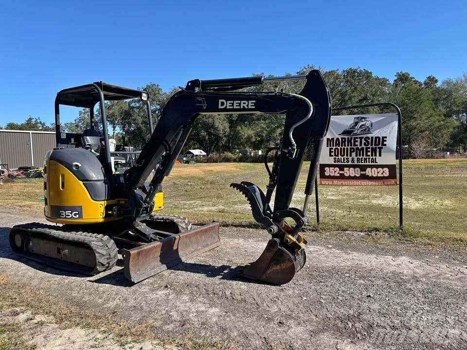 John Deere 35 G Bageri guseničari