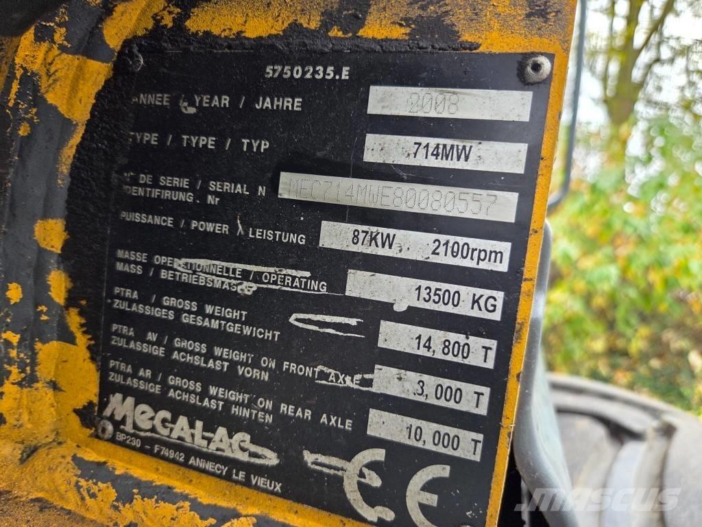 Mecalac 714 MW Bageri točkaši