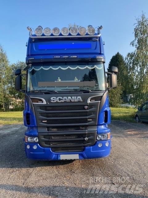 Scania R 620 LB Rol kiper kamioni sa kukom za podizanje tereta