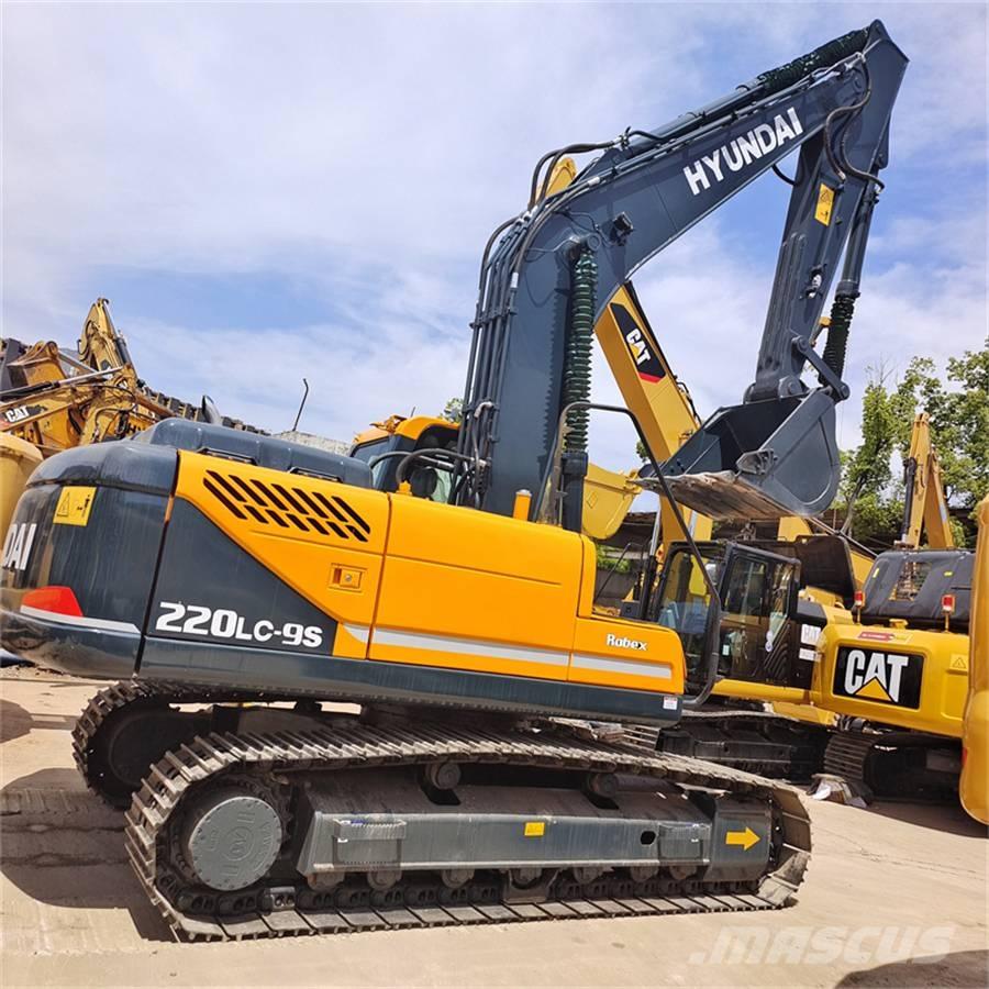 Hyundai 220 LC-9S Bageri guseničari