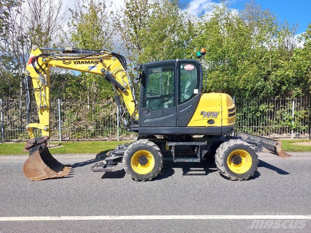 Yanmar B95W Bageri točkaši