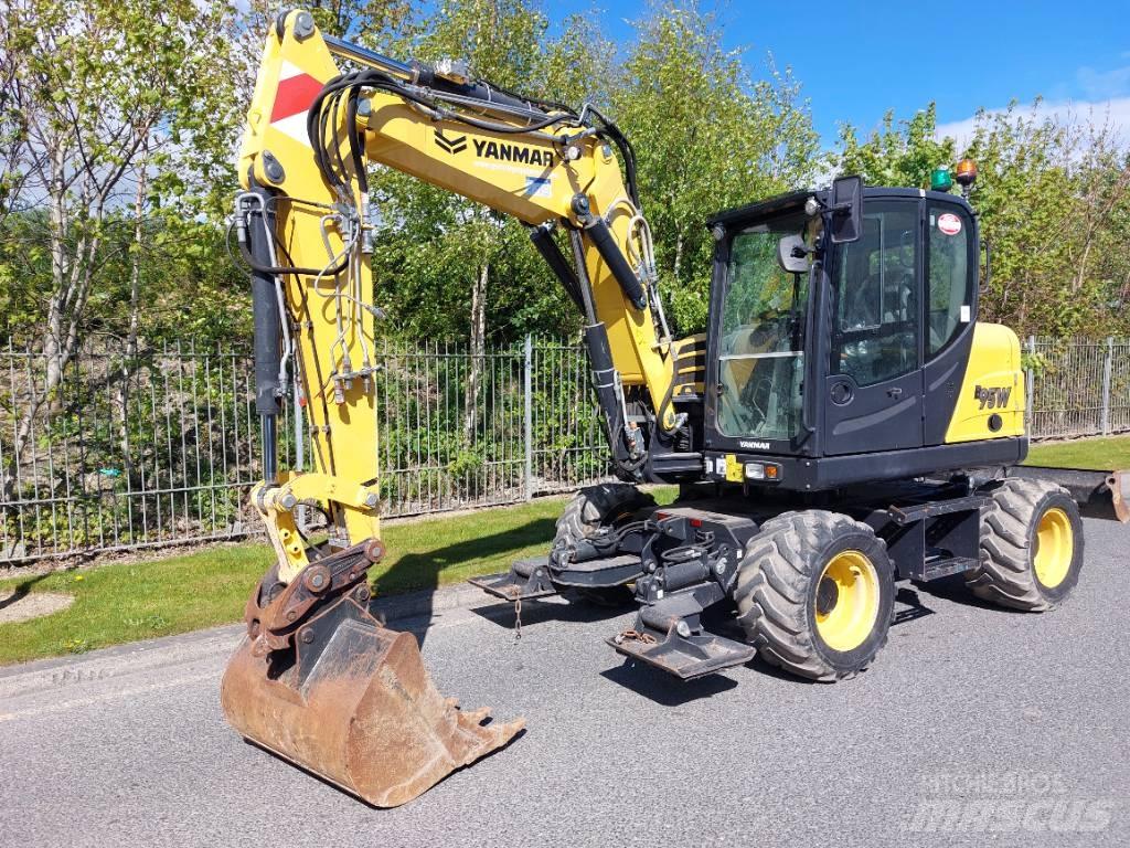 Yanmar B95W Bageri točkaši