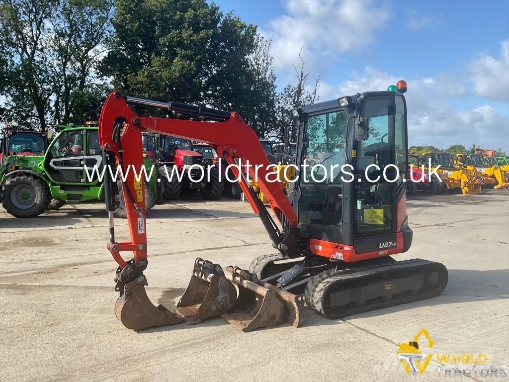 Kubota U 27-4 Mini bageri < 7t