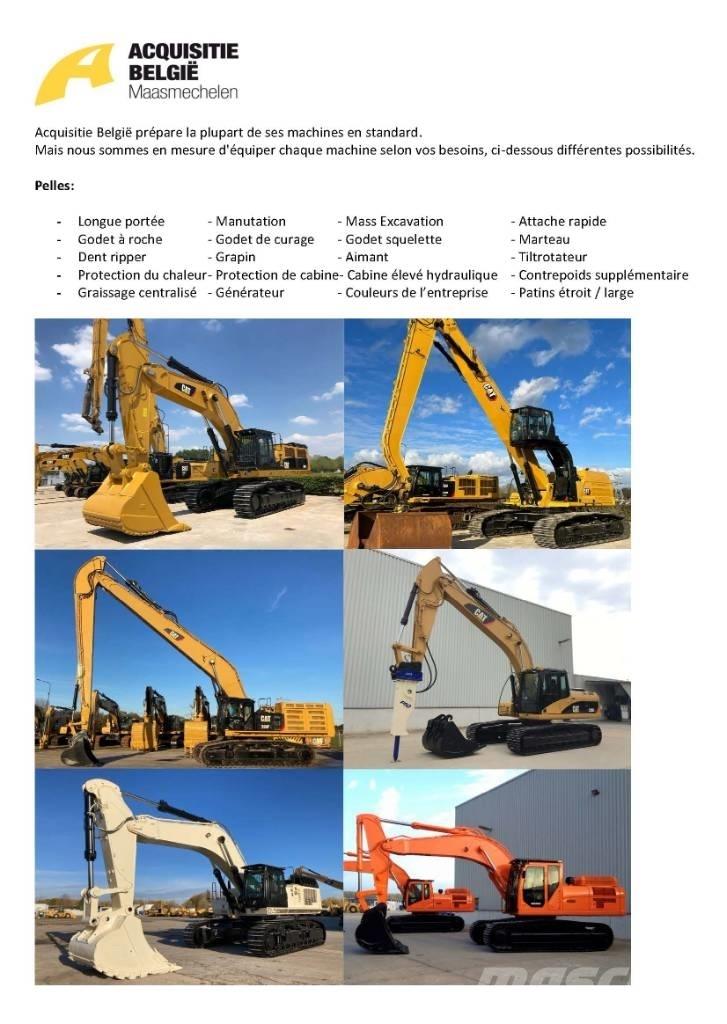 CAT 336D Long Reach Bageri guseničari