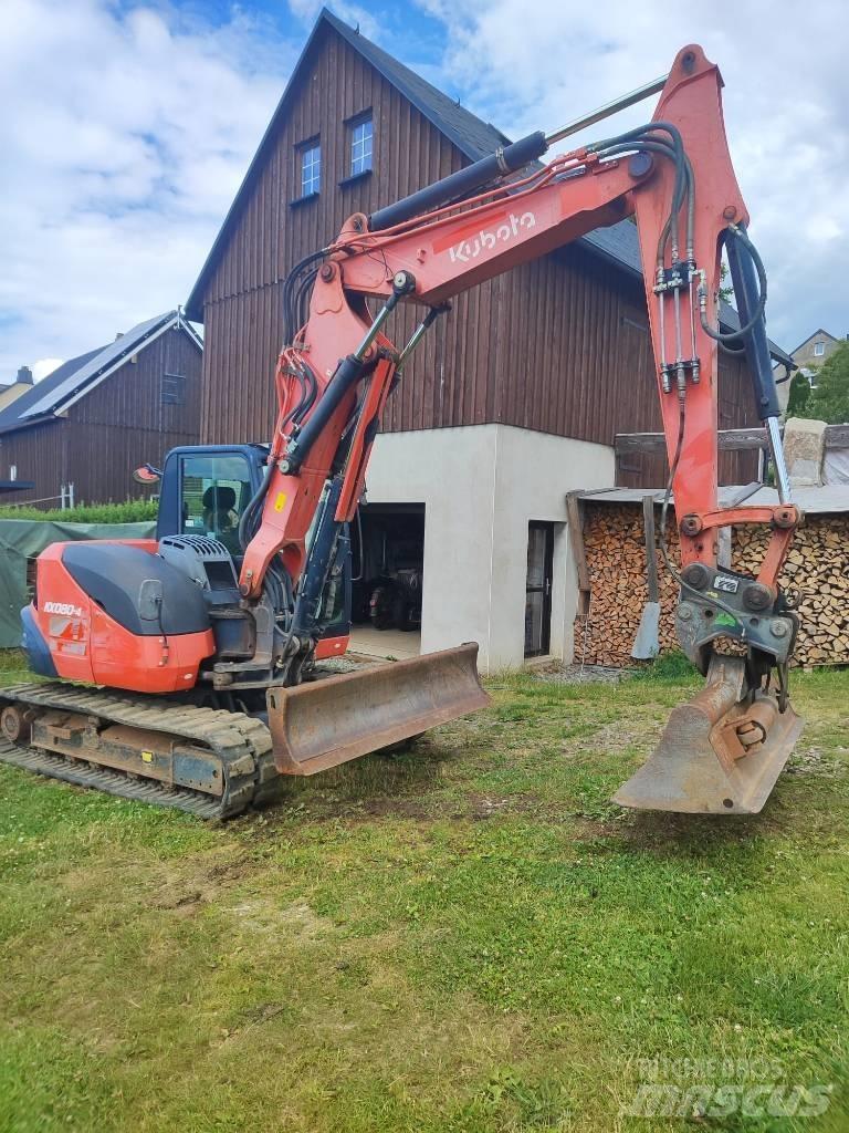 Kubota KX 080-4 Midi bageri 7t – 12t