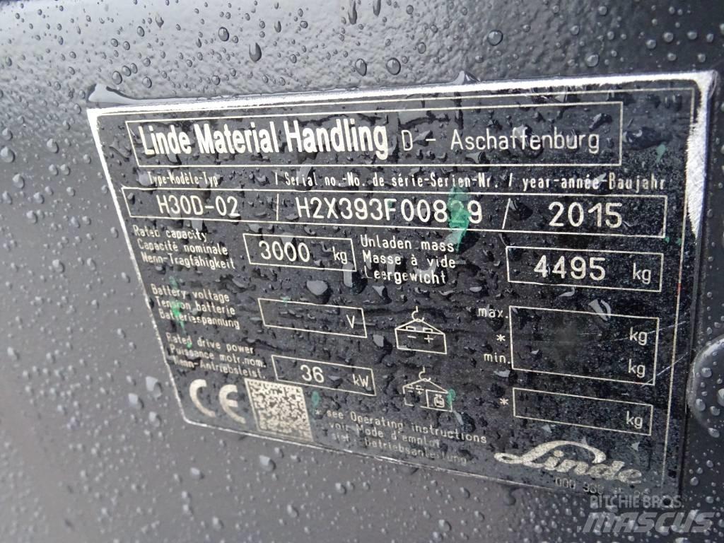 Linde H30D-02 Dizelski viljuškari