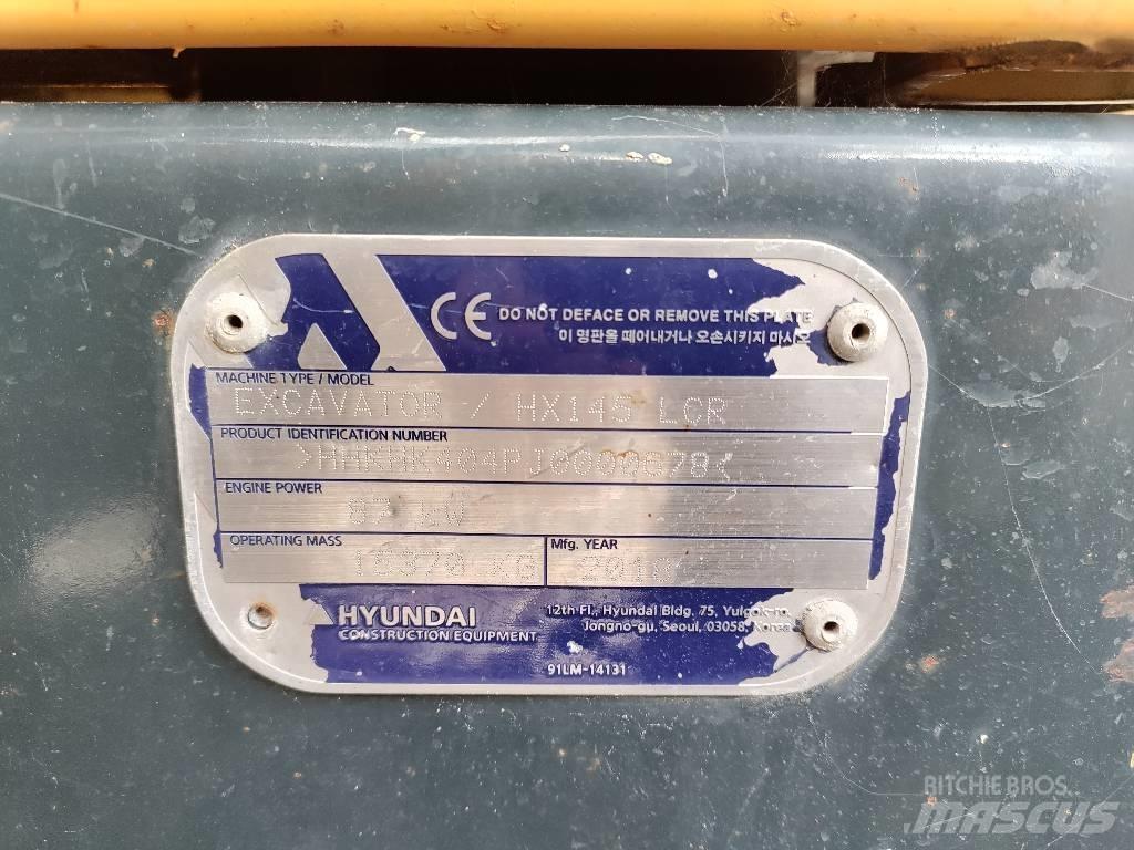 Hyundai HX 145 LCR Bageri guseničari