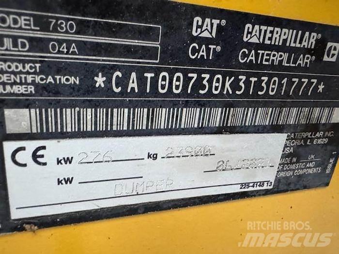 CAT 730 Zglobni damperi
