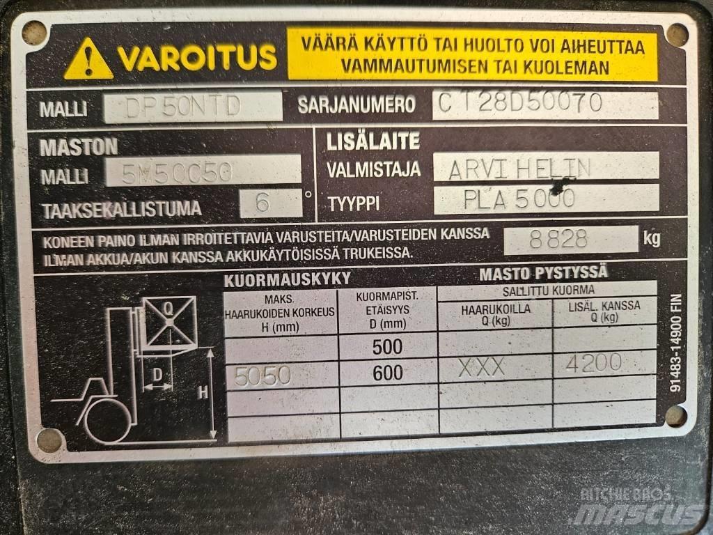 CAT DP 50 N Dizelski viljuškari