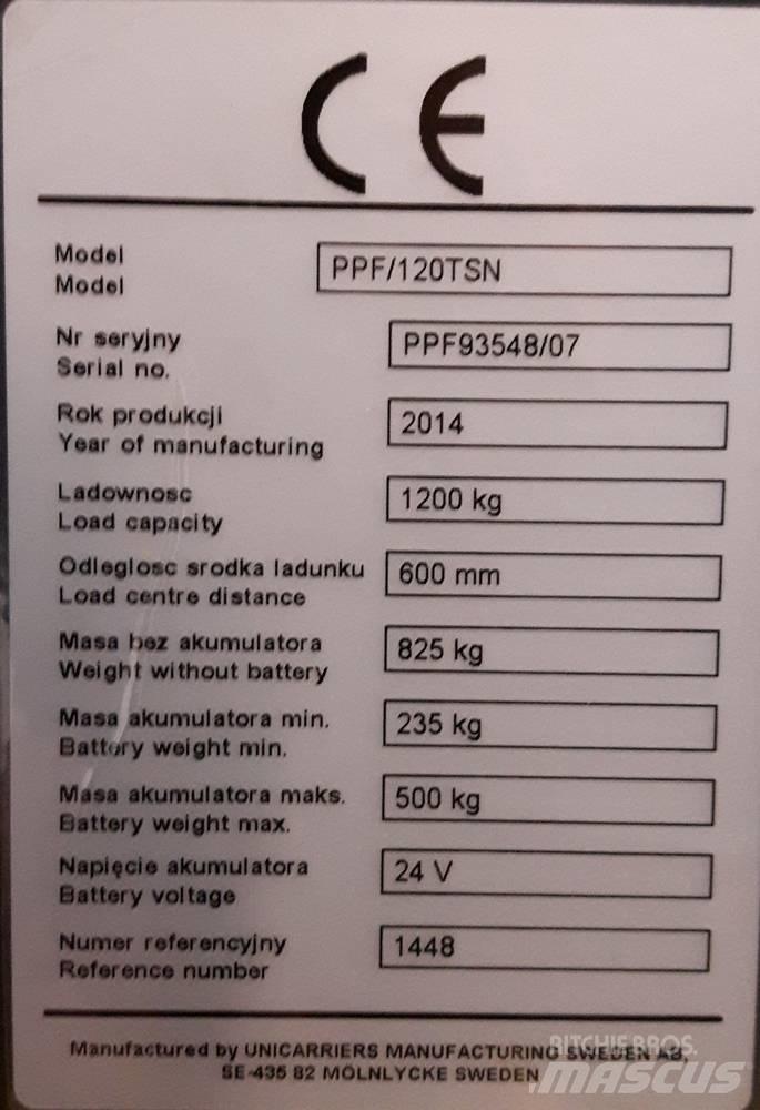 Atlet PPF120TSN Niskodizajući komisioni viljuškar