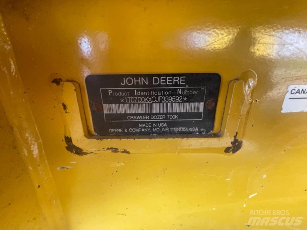 DEERE 700K LGP Buldožeri guseničari