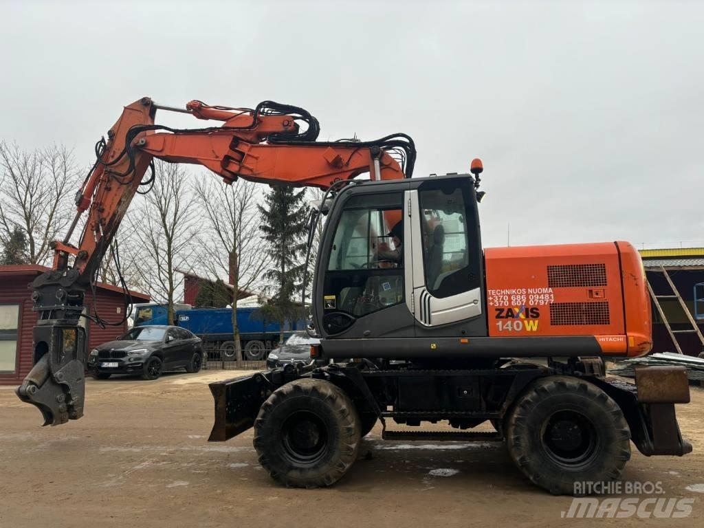 Hitachi ZX 140 W-3 Bageri točkaši
