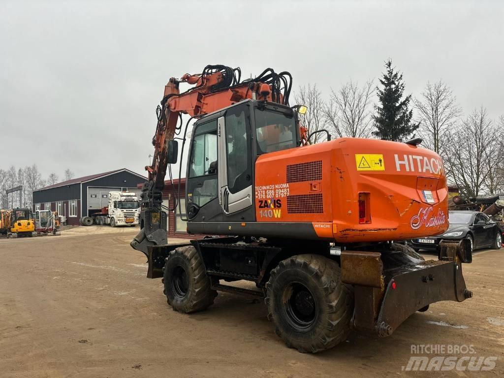 Hitachi ZX 140 W-3 Bageri točkaši