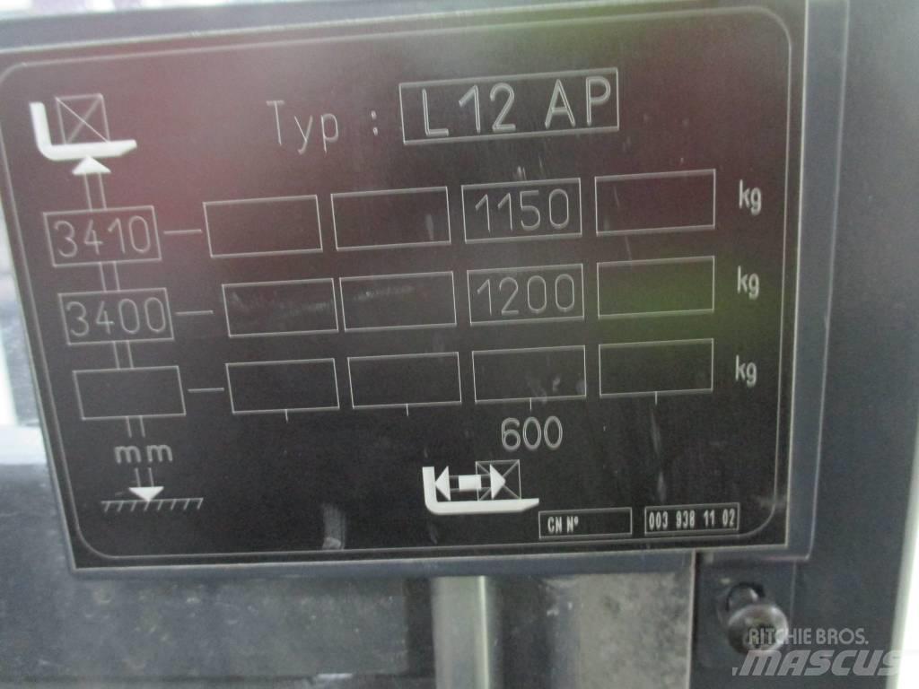 Linde L 12 AP Samopogonski ručni viljuškari