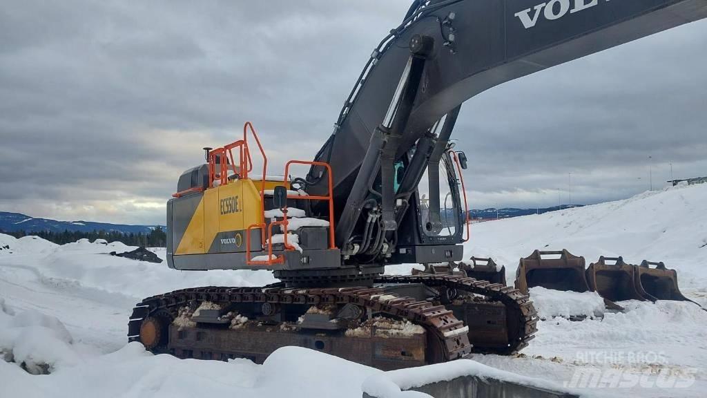 Volvo EC550EL Bageri guseničari