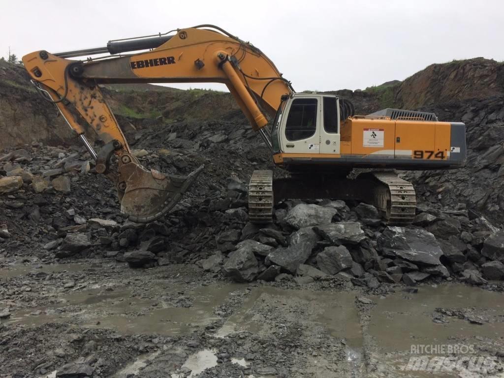 Liebherr R 974 C Bageri guseničari